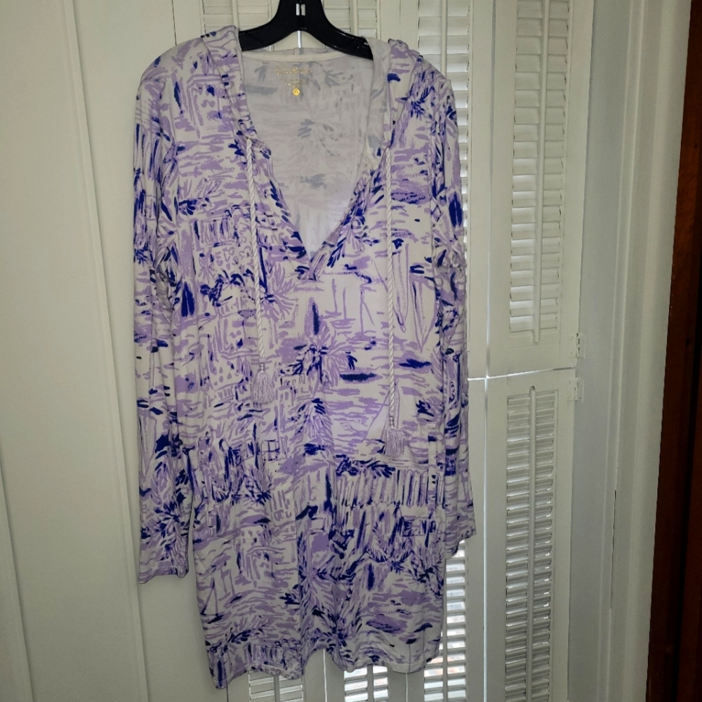 Lilly Pulitzer Hoodie Coverup